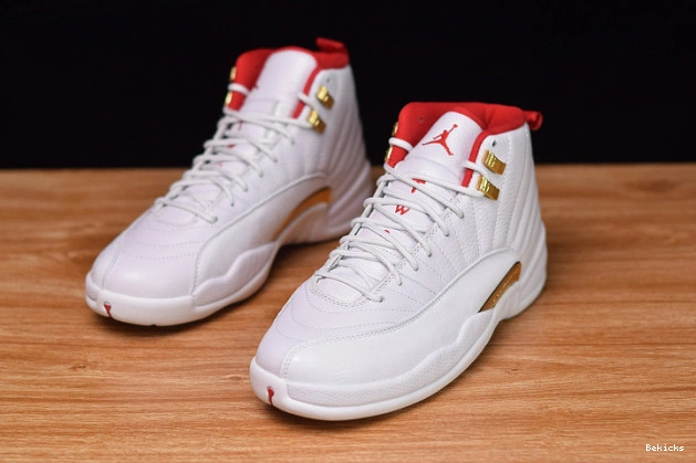 Reps BK red fiba air 12 jordan university 130690-107 white 1122